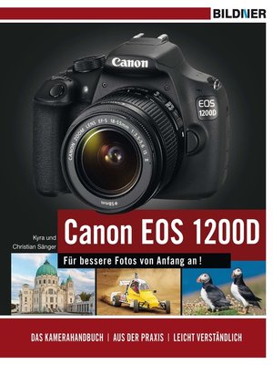 cover image of Canon EOS 1200D--Für bessere Fotos von Anfang an!